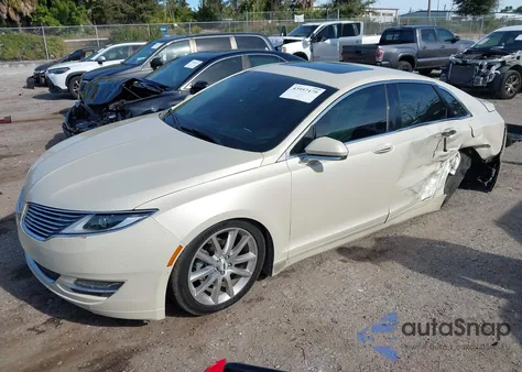 2016 Lincoln Mkz Hybrid z USA, uszkodzony, nr VIN 3LN6L2LU3GR623176